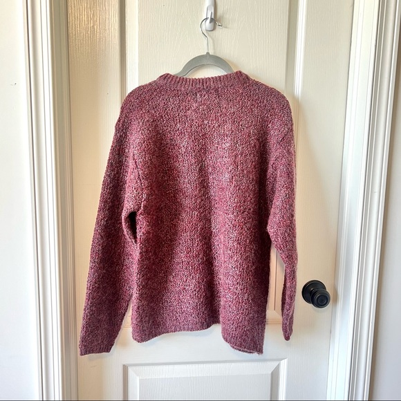 Vintage ALPS Mohair Blend Fuzzy Cardigan Sweater—SZ. Medium - Picture 9 of 12